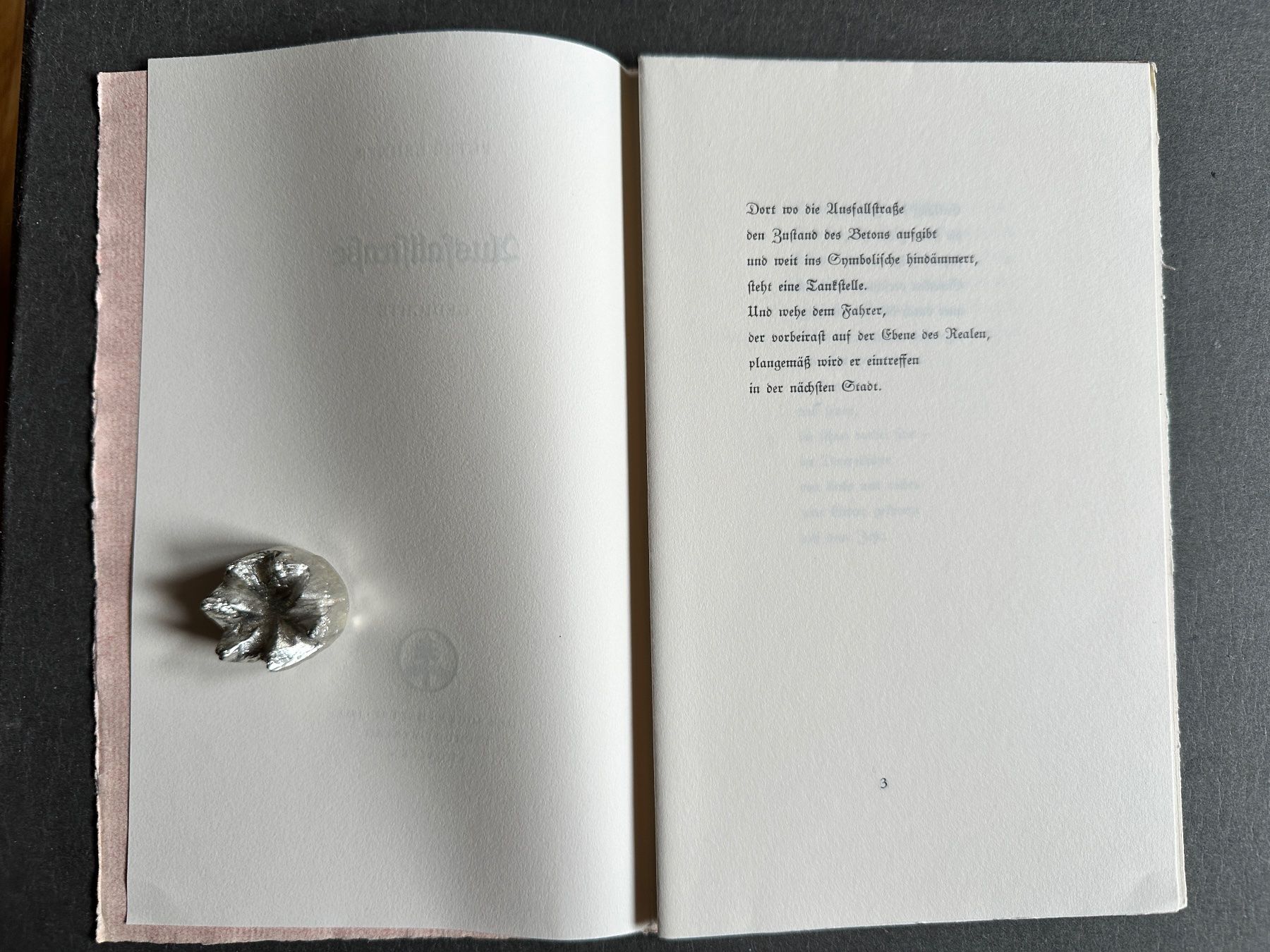 Bücher: Peter Lehner: Ausfallstrasse. Gedichte – Gebraucht aus Zürich von allp 2