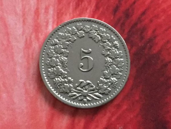 Tutti le monete: 5 Rappen 1947 ss-vz – Usato da Elsau venduto da herbybay 1