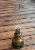 antike Petroleumlampe, Tischlampe W&W KOSMOS