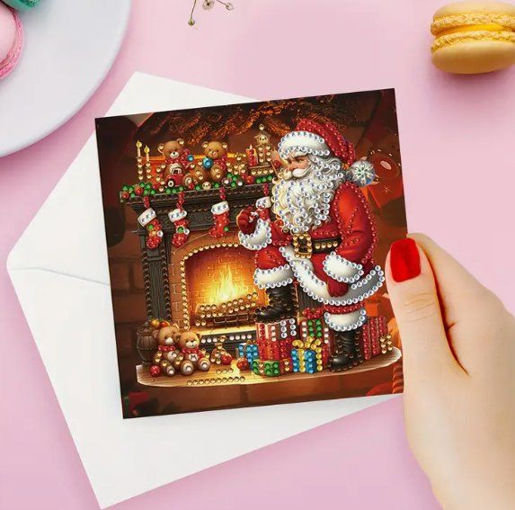Kit bricolage: Diamond Painting 6 Stück Weihnachtskarten – Nuovo e nell'imballaggio originale da Obergösgen venduto da Diamond-Painting 1