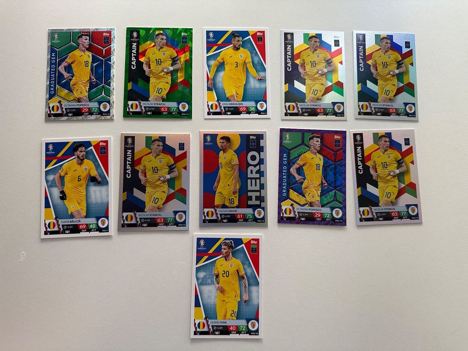 Topps Cartes à collectionner: Topps EM Karten Rumänien – Neuf (Voir description) à Binningen par joe_6bf6