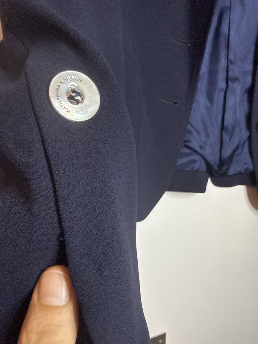 Giacche: Katharina V. Braun - Navy Blue Blaser – Usato da Effretikon venduto da lio_gjr8 4