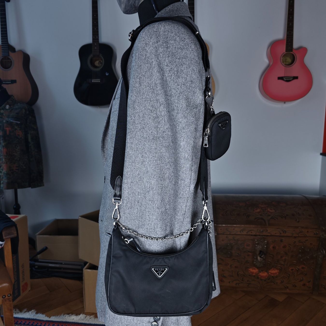 Prada Borse da donna: Prada - Re-Edition 2005 Shoulderbag (Tasche) – Usato da Schaffhausen venduto da clxud 4