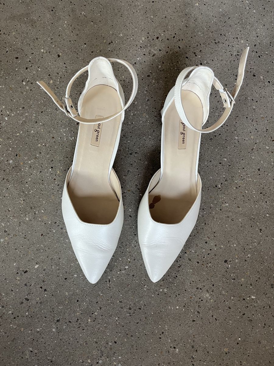Paul Green Scarpe da donna: Pumps Weiss Hochzeitsschuhe – Usato da Zürich venduto da jasiq 2