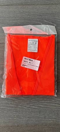 Sicherheits/-Leuchtweste/-Gillet Orange NEU