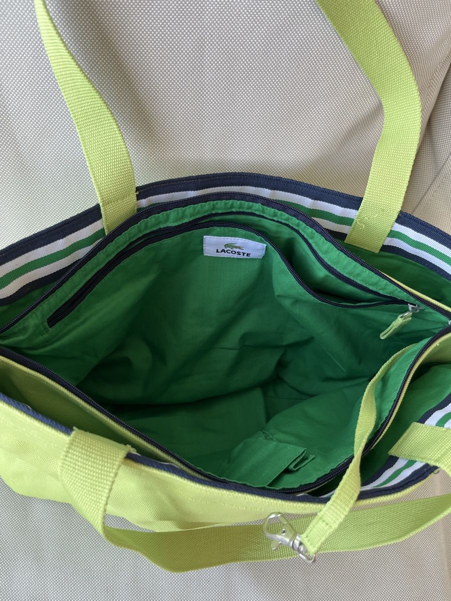 Lacoste Borse da donna: Lacoste Shopper hellgrün – Usato da Olten venduto da hahnice99 4