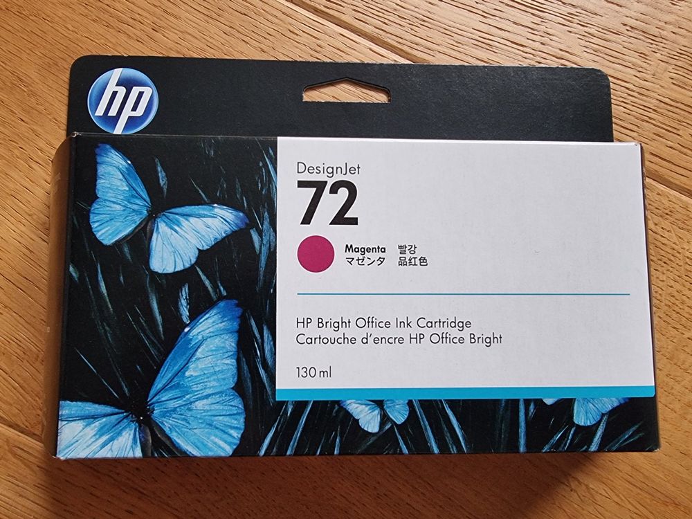Plotterpatrone Designjet 72 | Magenta (Neu und originalverpackt) in ...