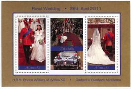 Block "Prinz William & Kate Middleton". Aitutaki