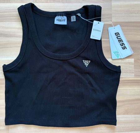 Neues schwarzes Guess Top/Shirt