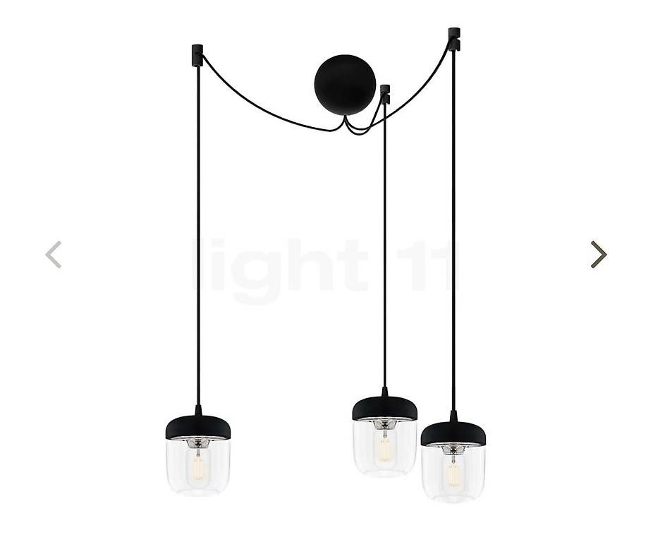 Lustres & lampes de plafonds: Pendelleuchte 3 flammig – D'occasion à Gümligen par ela.22 3