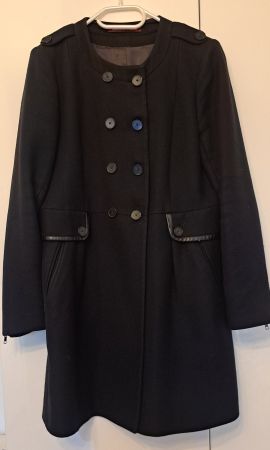 Mantel Comptoir des Cotonniers schwarz 42