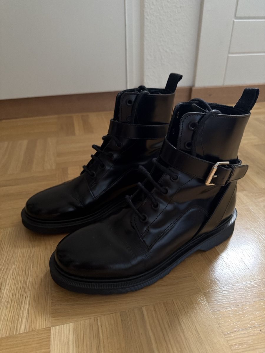 Maje Scarpe da donna: Maje ranger boots black leather 36 – Usato da Chêne-Bourg venduto da gbe_wks9 1