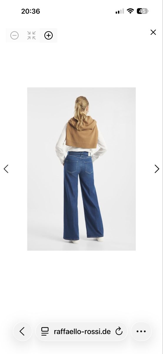 Raffaello Rossi Pantaloni: Raffaello Rossi Jeans Weite Beine  – Nuovo e nell'imballaggio originale da zürich venduto da dalia06 1