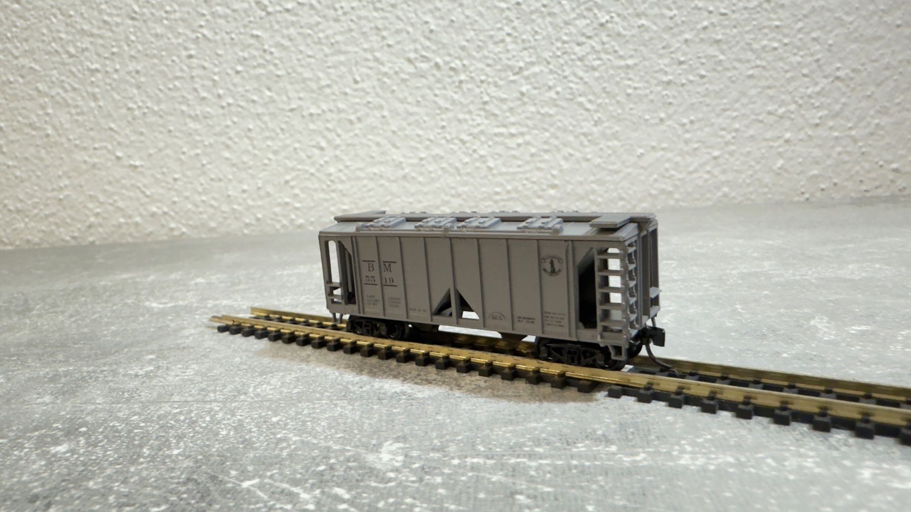 Modellini di ferrovie: Micro Train B&M Gedeckter Güterwagen Spur N – Nuovo (secondo la descrizione) da Windlach venduto da Kelebra 4