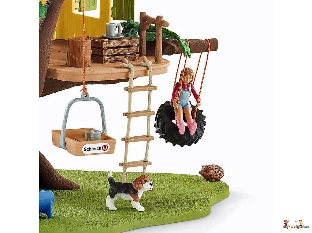 Schleich Giocattoli: Schleich Abenteuer Baumhaus (42408) – Nuovo e nell'imballaggio originale da Birsfelden venduto da der-Wegweiser 4