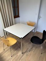 Table USM Haller en stratifié gris perle // Ref. AY0355