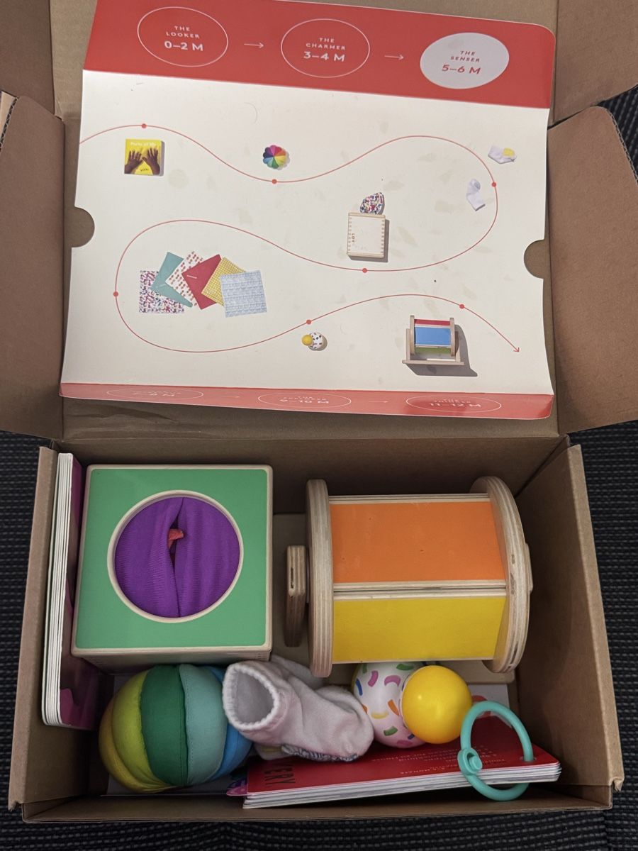 Spielzeuge: LovEvery 1-2, 3-4 and 5-6 Months boxes – Neu (gemäss Beschreibung) aus Hugelshofen von vic_9yd2 8