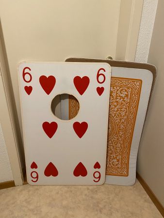 Kostüm Spielkarte