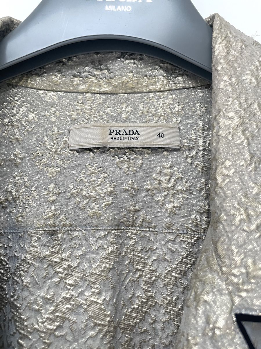 Prada Camicette: Prada Vintage Jacket/ Blouse – Usato da Stäfa venduto da Nicole093 3