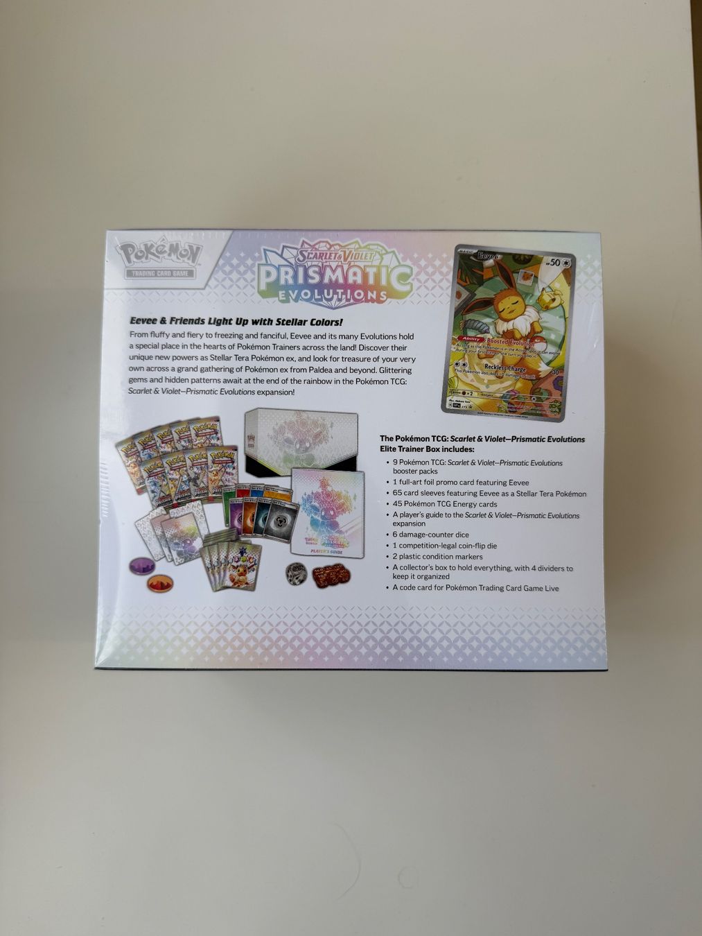 Pokémon Cartes à collectionner: Pokémon Prismatic Evolutions Elite Trainer Box ETB EN sealed – Neuf avec emballage d'origine à Erlen par Ale_TCG 1