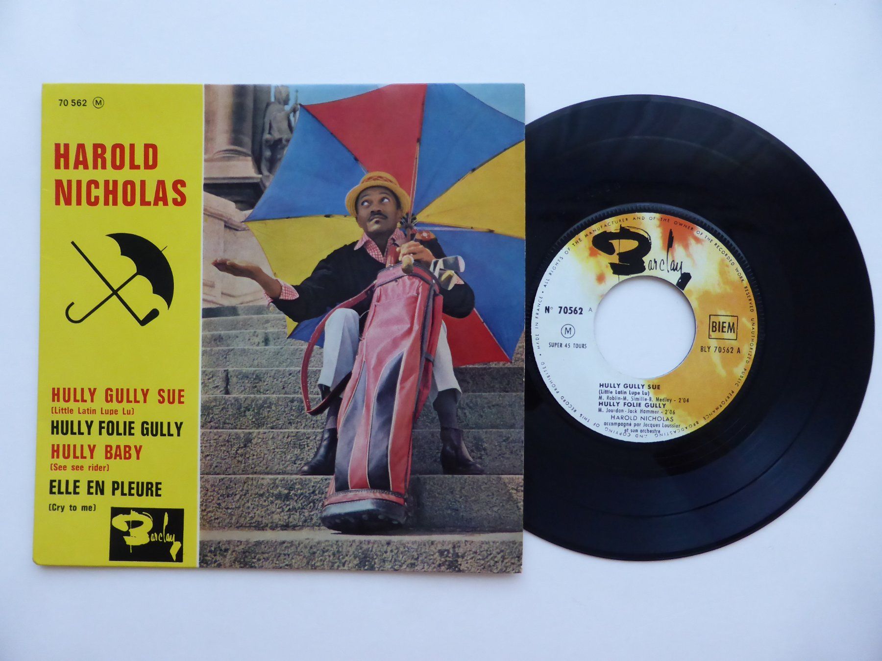 Dischi in vinile: VINYL SINGLE  EP  HAROLD NICHOLAS – Usato da Küssnacht am Rigi venduto da Mondkinder