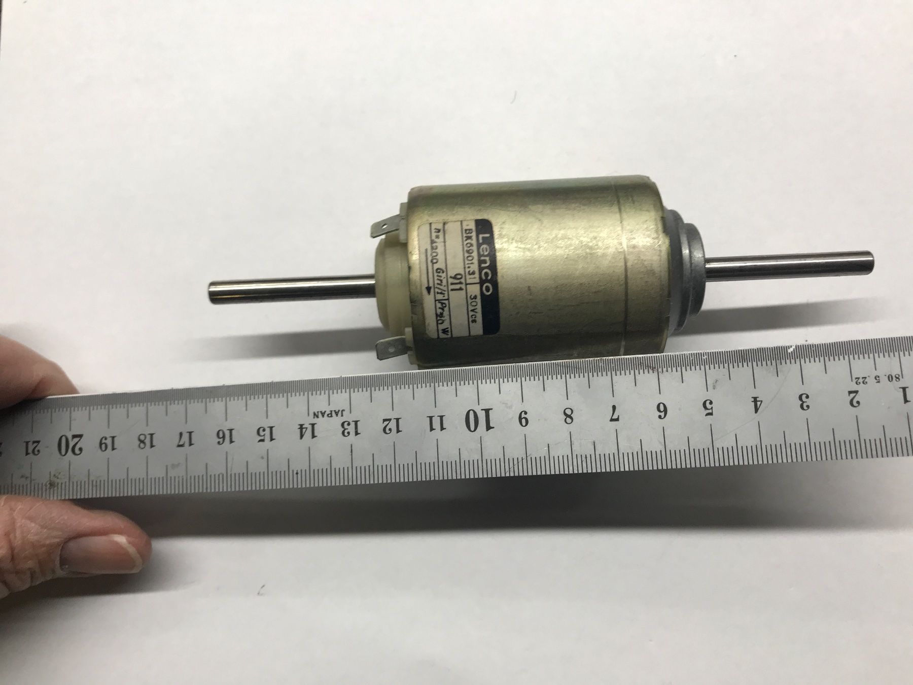 Motori: Moteur à axe double courant continu – Nuovo (secondo la descrizione) da Onex venduto da KB5149 2