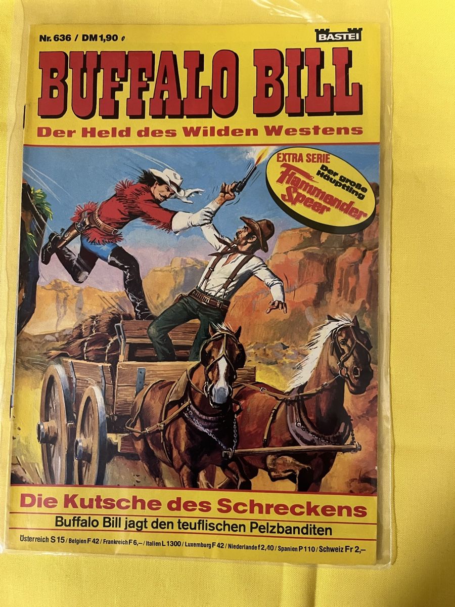BD: Buffalo Bill. Nr  642, 636 – D'occasion à Oberentfelden par kar_sd97 2