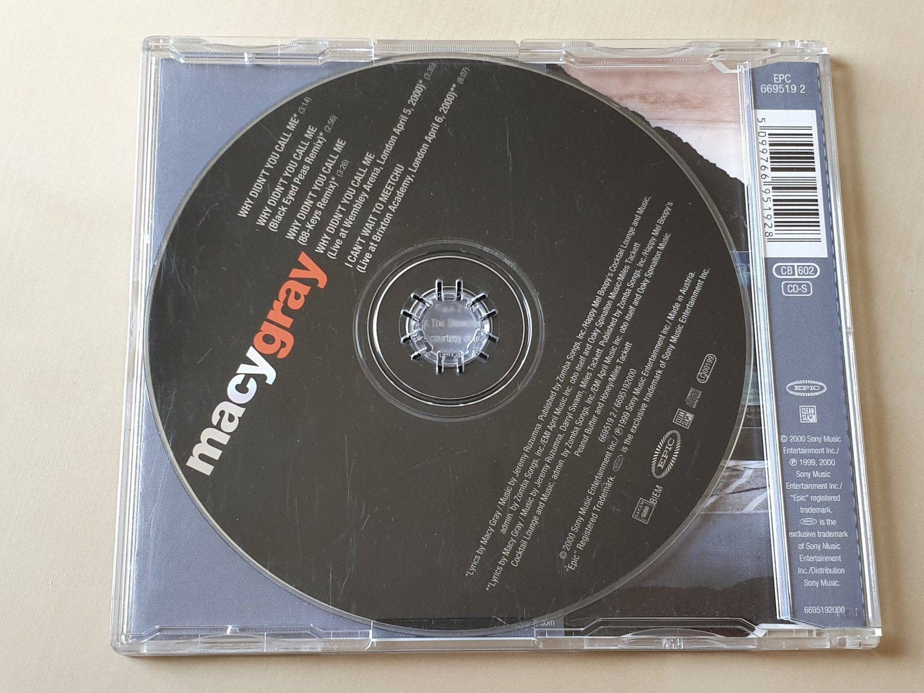 CDs: Macy Gray why didn't you call me – Gebraucht aus Stansstad von collectorsshop 1