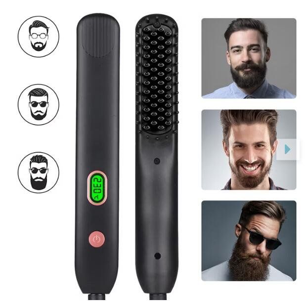 Prodotti per la cura & articoli per la pulizia: Hair Beard Straightener Brush für Das Styling Von Bart&Haar – Nuovo (secondo la descrizione) da Thun venduto da thunshop 5