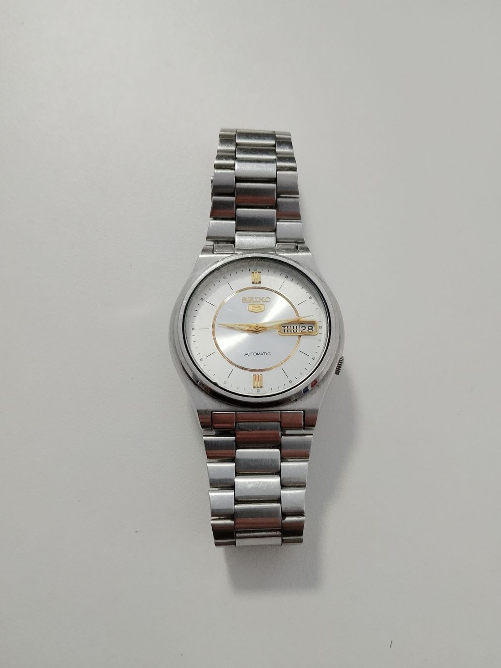 Seiko Orologi: Automatic Seiko 5 Vintage Herrenuhr day date – Usato da Biel/Bienne venduto da Vintage-timearts 2