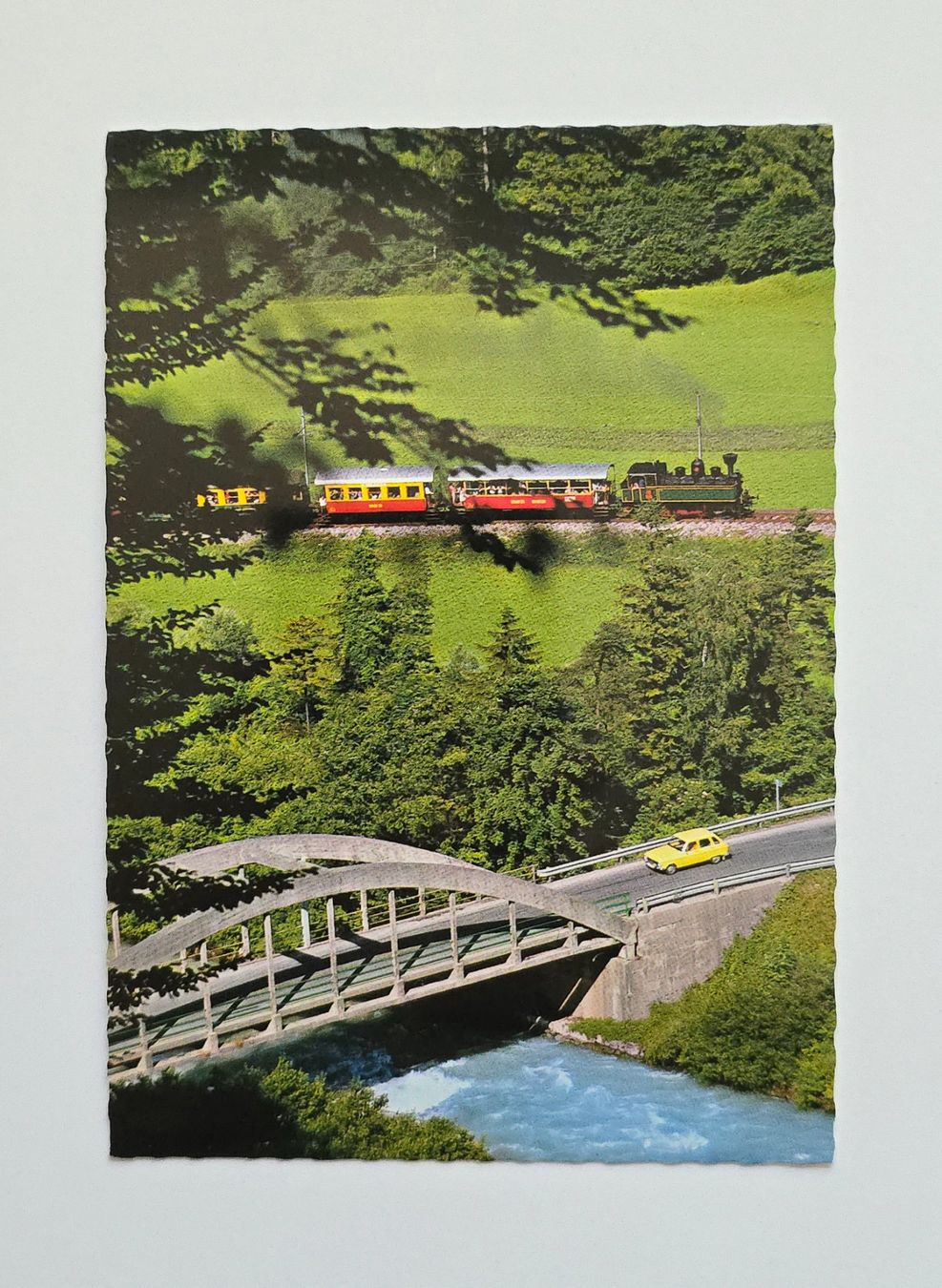 Cartoline postali: AK Bahnen Montafoner Dampfbahn – Usato da Dättlikon venduto da Wundertuete_