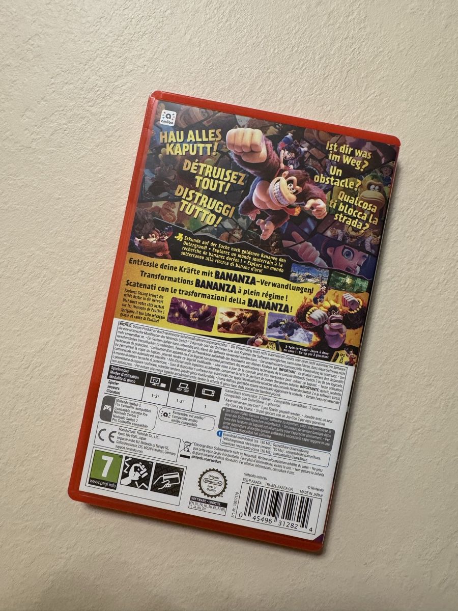 Nintendo Spiele: Donkey Kong Bananza switch 2 – Gebraucht aus Genève von Buklaw 2
