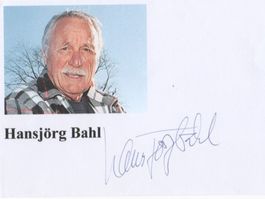 Autogrammfoto von Schauspieler Hansjörg Bahl CH
