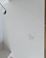 Ikea Schreibtisch weiss mit Schubladen gebrauchter Zustand