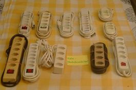 Viele-Steckdosenleisten!