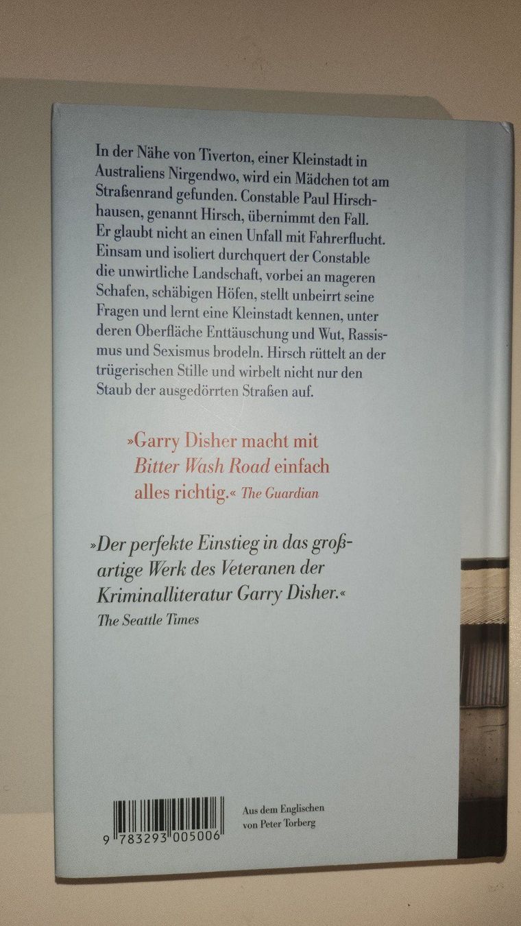 Libri: Bitter Wash Road von Garry Disher – Usato da Dietikon venduto da Buchantiqdietikon 1