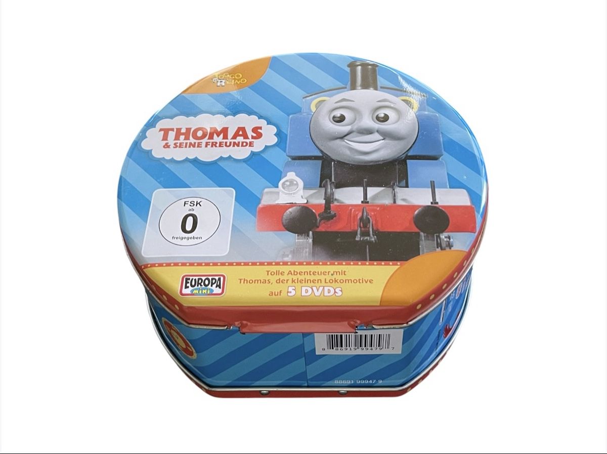 Tutti i DVDs: Thomas & seine Freunde DVD-Sammlung in Blechbox – Usato da Luzern venduto da woti-shop 2