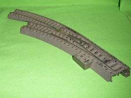 C-Gleis Bogenweiche LINKS Märklin 24671Dreck kein Handschalt