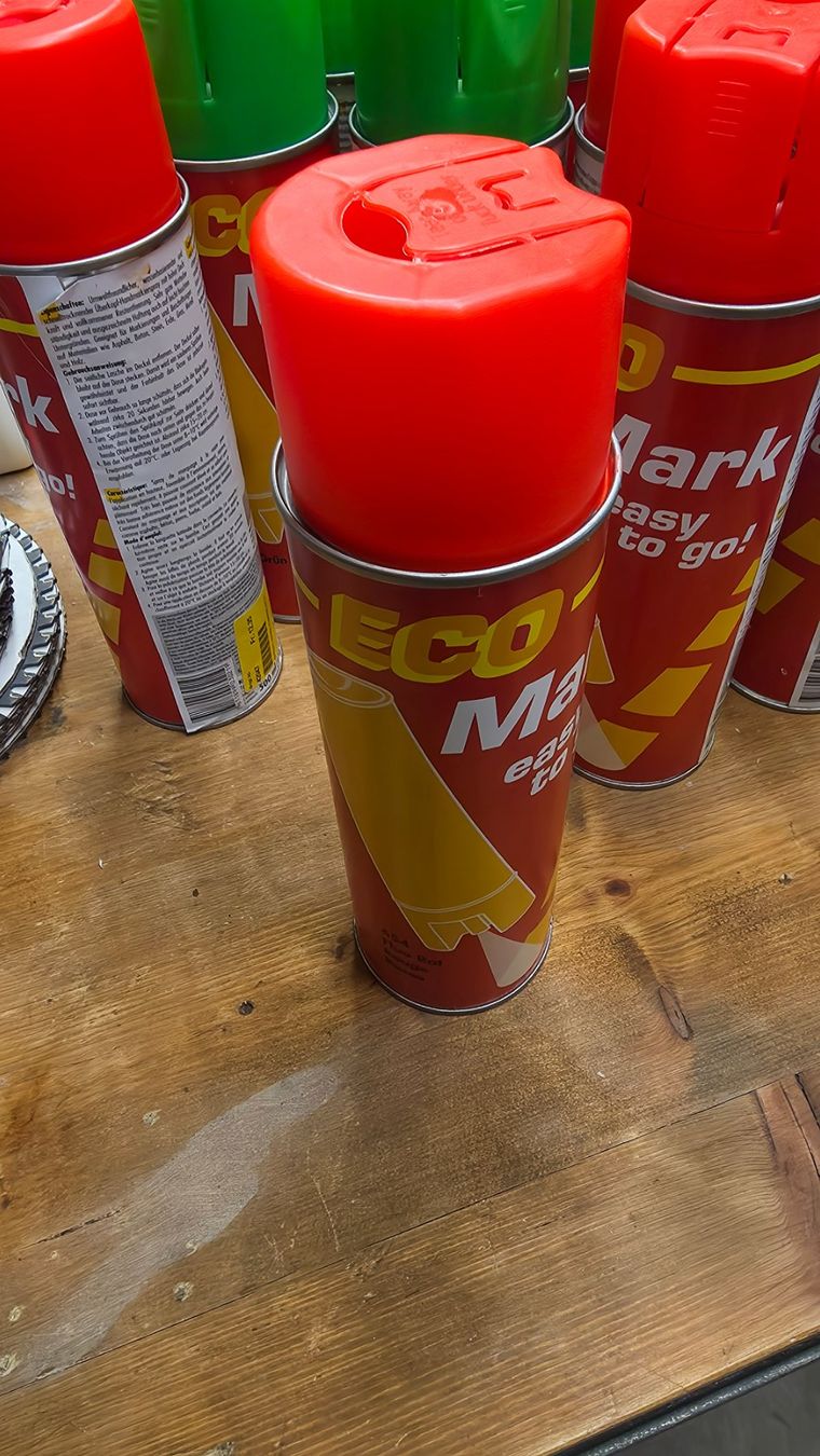 Colori: Boden Markierspray rot – Nuovo (secondo la descrizione) da Schönengrund venduto da nae_8cty 4