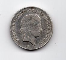 (669) Austria 20 Kreuzer, 1838 E,