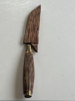 Kleines Messer mit Holzgriff und Scheide(S24)