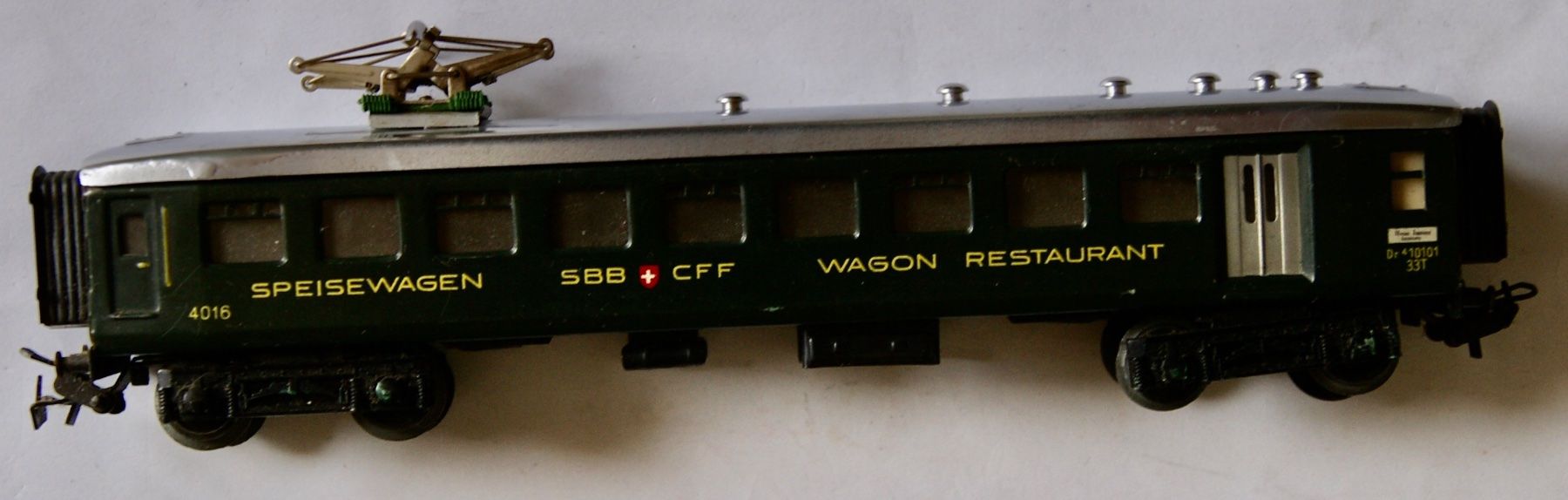 Märklin Modellini di ferrovie: wagon Marklin 4016.5, SBB CFF de 1957 – Usato da Morrens VD venduto da alain50