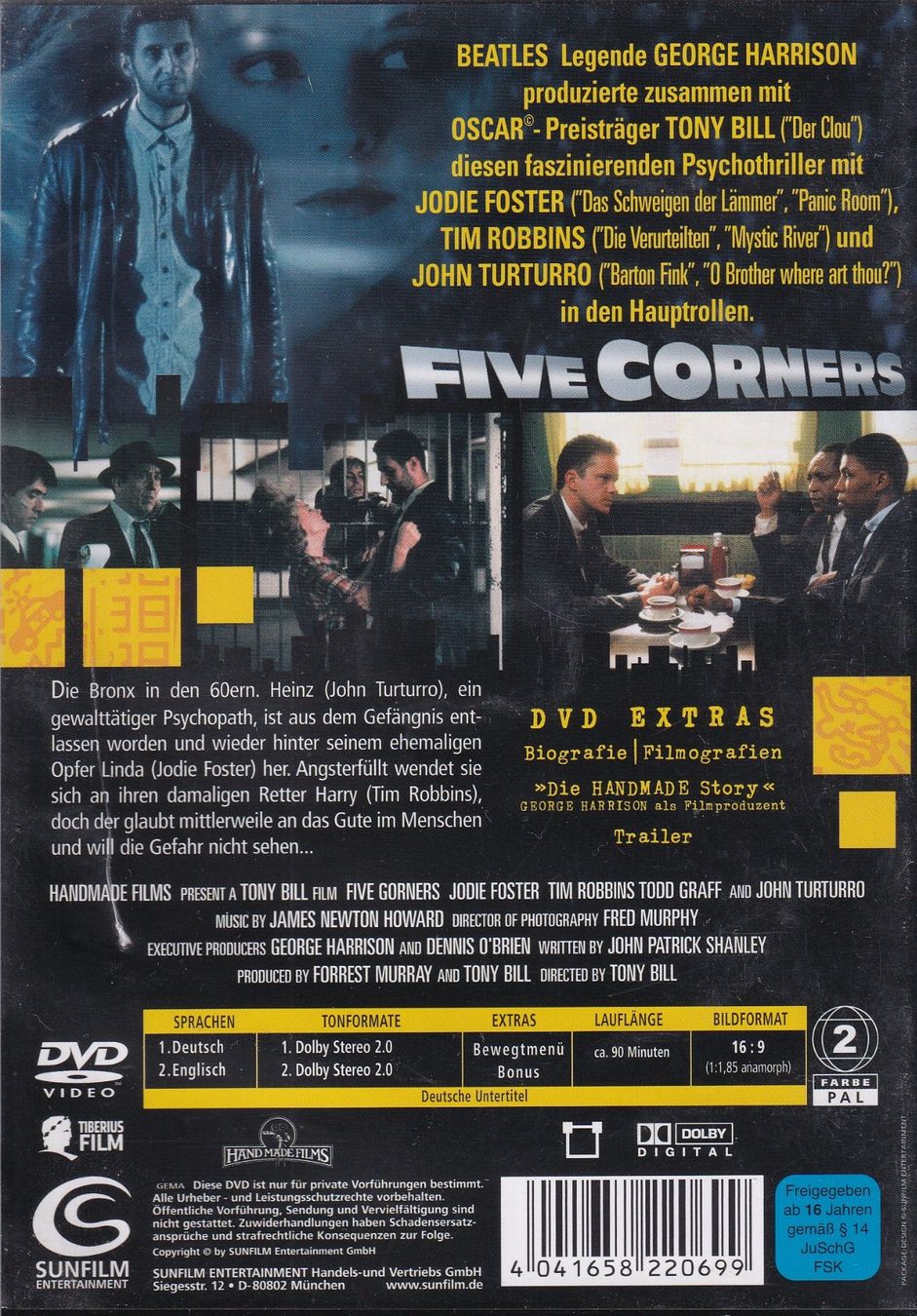 Tutti i DVDs: DVD ab Fr. 1.--, Five Corners – Usato da Lausen venduto da Mondeo10628 1
