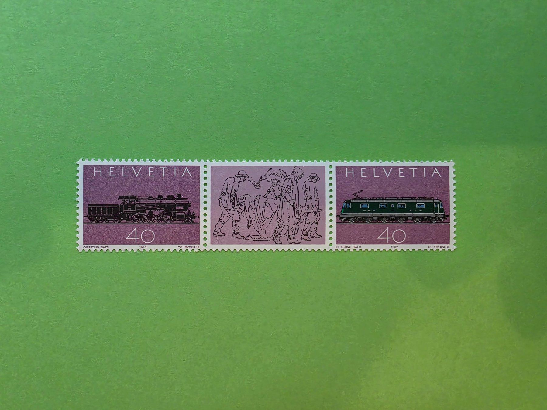 Tutti i francobolli: 1982 Zwischenstegmit S75 , postfrisch** – Nuovo (secondo la descrizione) da Leimbach AG venduto da jaja79