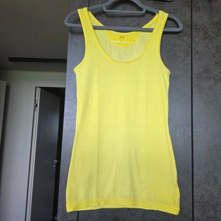 🐸 NILE TANK TOP S LEMON GELB NEU