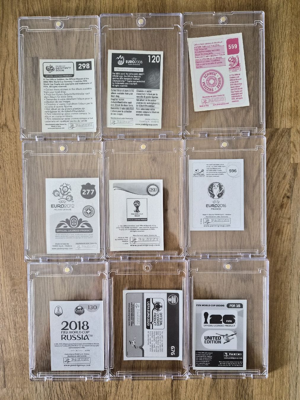 Panini Sammelbilder & Trading cards: Ronaldo PANINI – Neu (gemäss Beschreibung) aus Wald ZH von mnml_18 1