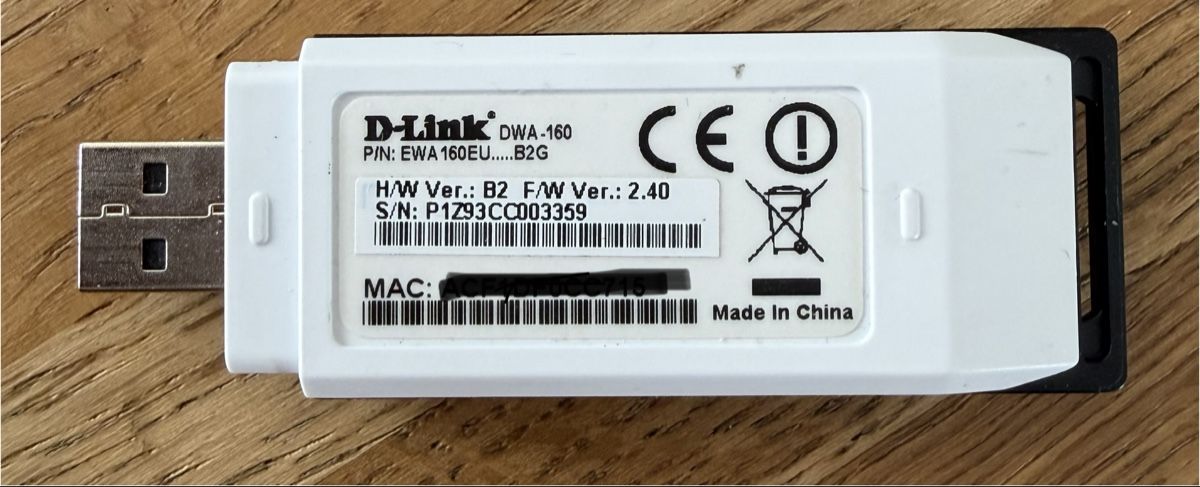 Dlink Laufwerke & Adapter: D-Link Wlan Adapter – Gebraucht aus Zürich von Blume1103 2
