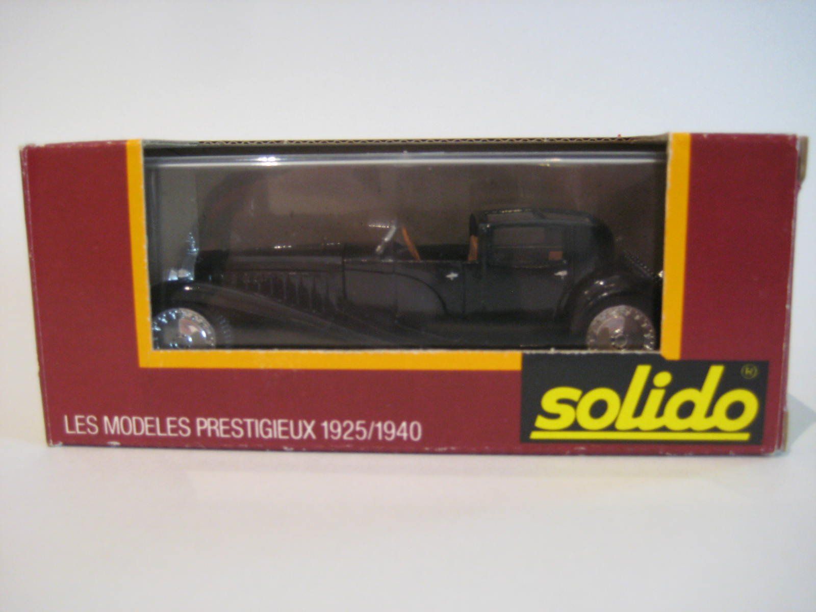 Solido Modellautos: Bugatti Royale 1930 solido No 136 1/43 – Neu und originalverpackt aus Neuchâtel von Philippeflecherouge 3