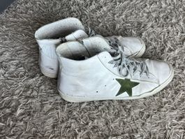  Golden Goose Francy White Used Condition