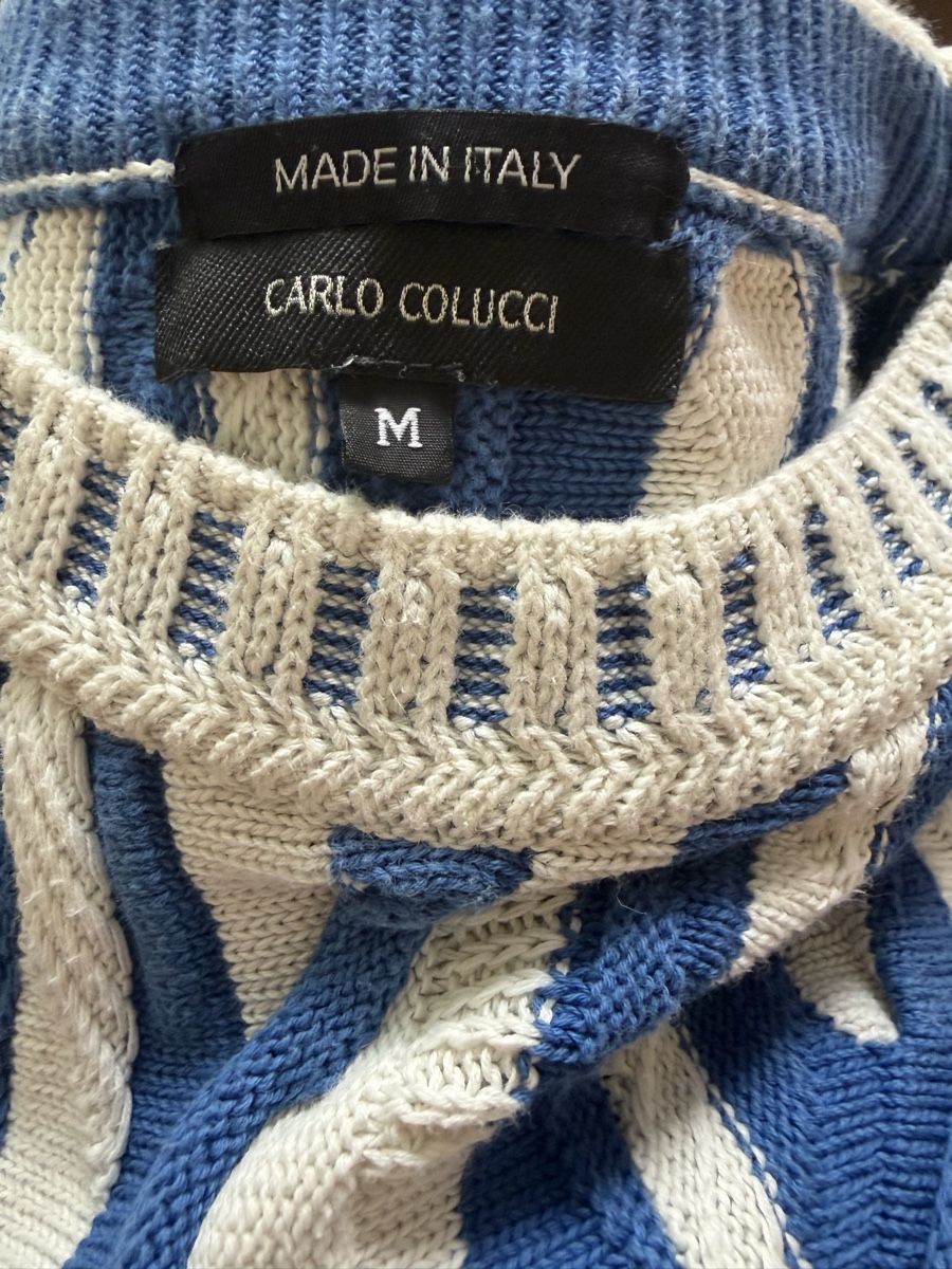 Carlo Colucci Pullover & Sweatshirts: Original Carlo Colucci Strickpullover Gr. M – Neu (gemäss Beschreibung) aus Kloten von techni 3